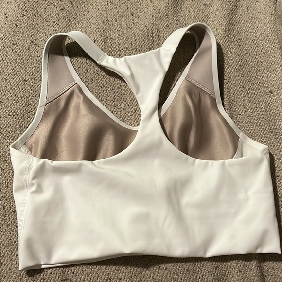 Spanx racer back sports bra white small - Picture 2 of 4